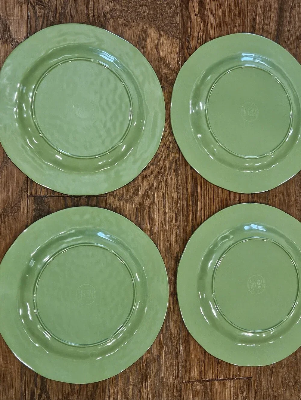 Pier 1 Carmelo Green Crackled Melamine 11